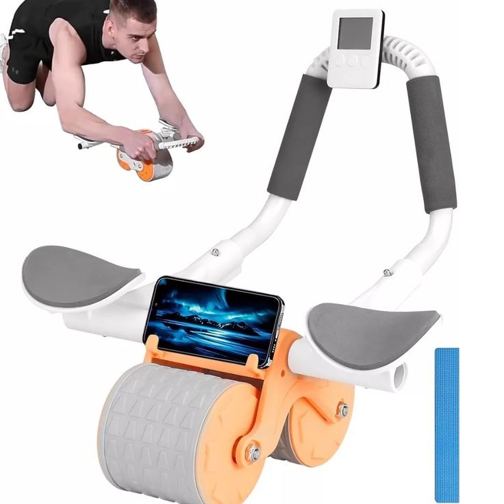 2-in-1 Abs Roller Wheel for Workouts