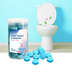 Scented Floor and Toilet Cleaning Tablets, 300 pcs - Citric Acid Formula