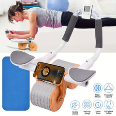 2-in-1 Abs Roller Wheel for Workouts